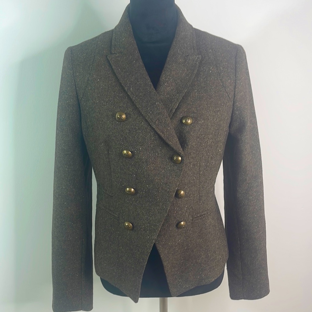 Buttoned Blazer Jacket